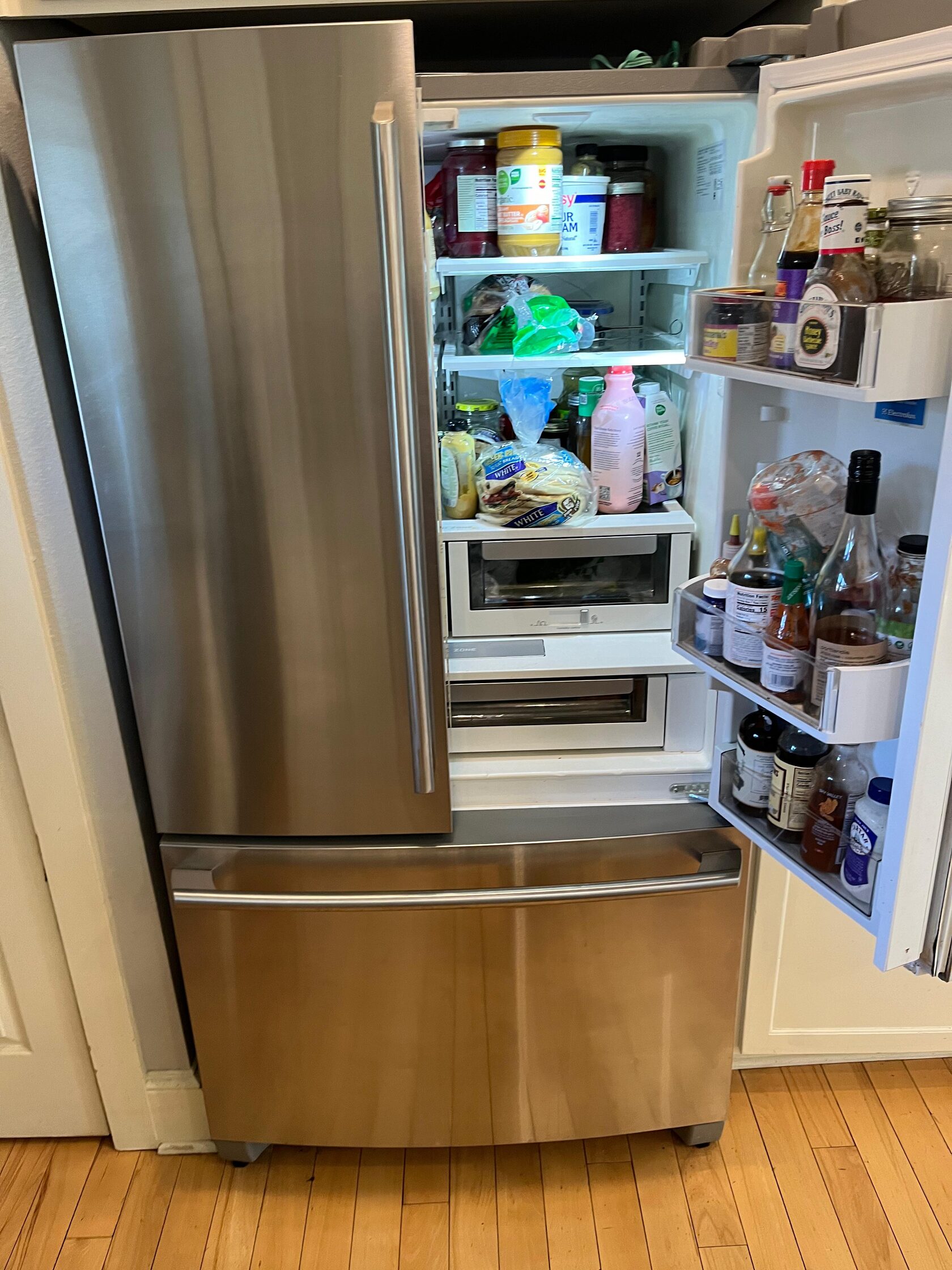 LG refrigerator fan repair project in Orchards, Vancouver, Washington