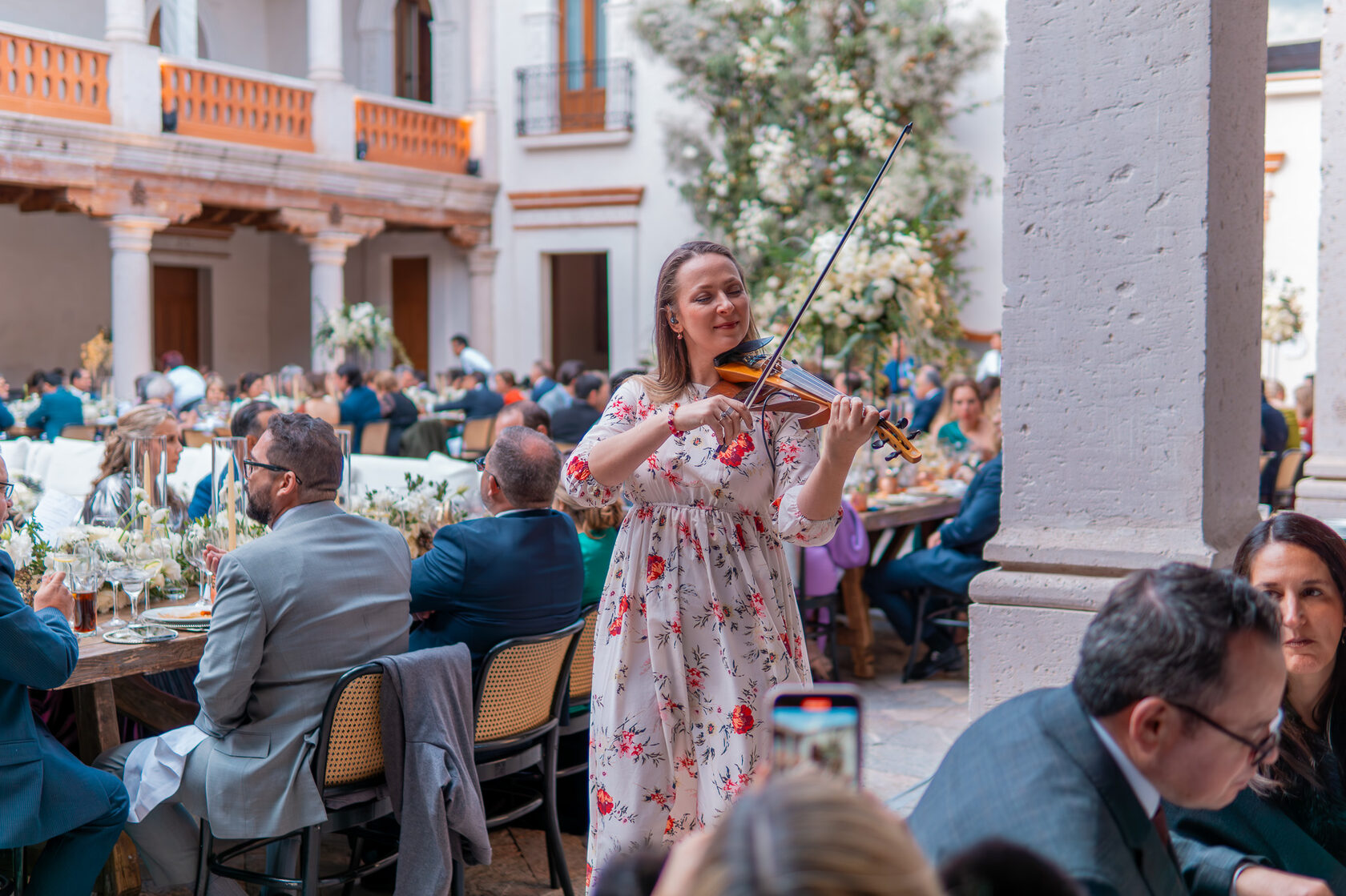 Hacienda Zotoluca wedding with live violin