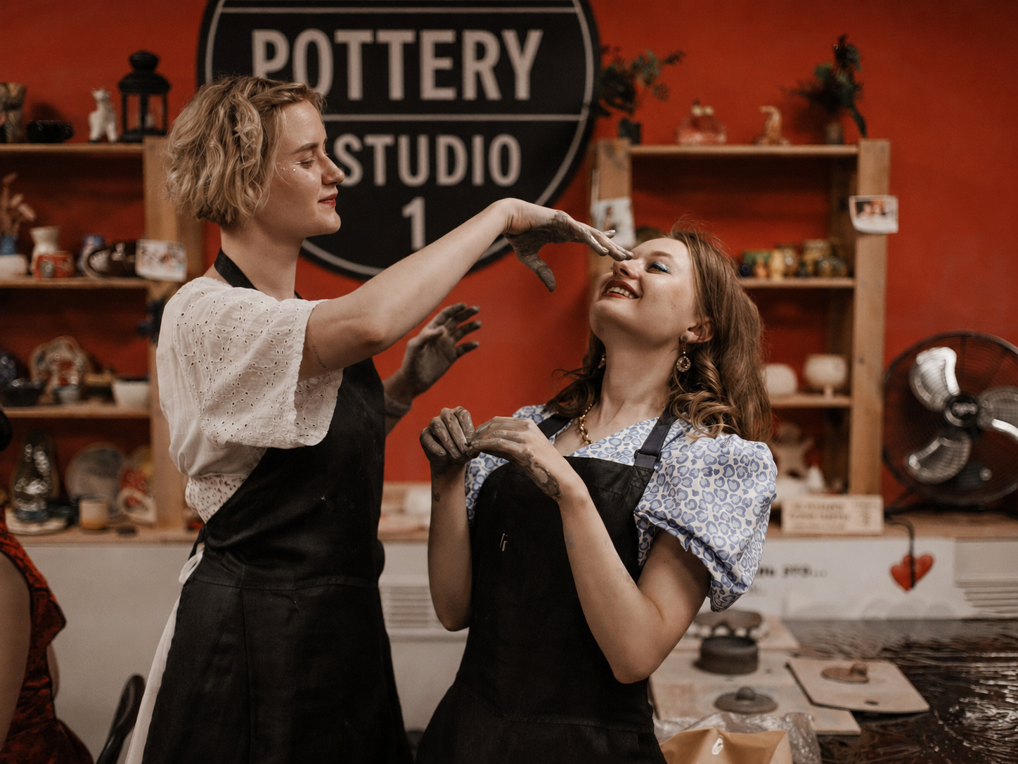 private and personal pottery event