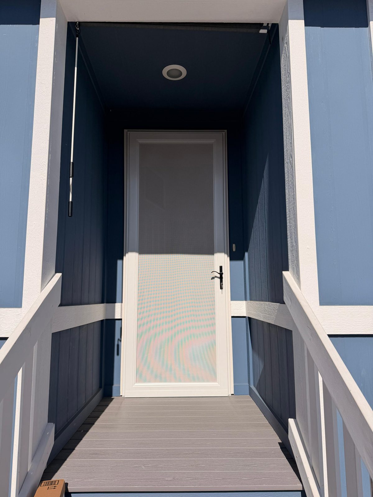 Security screen door installed in Fullerton, CA