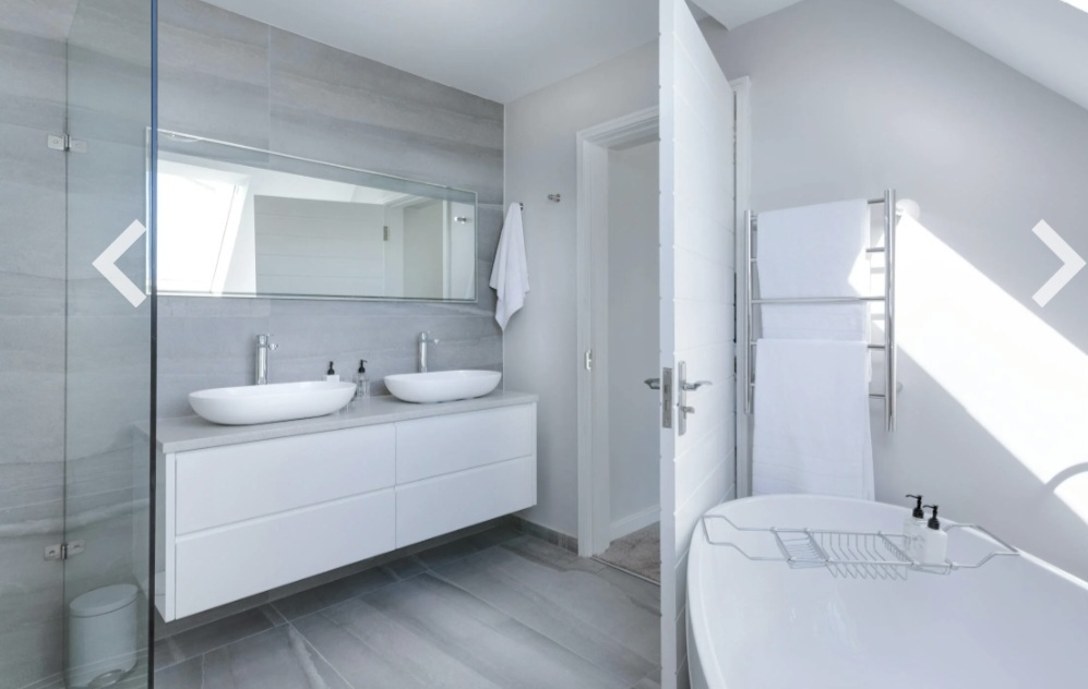 Clean property interior