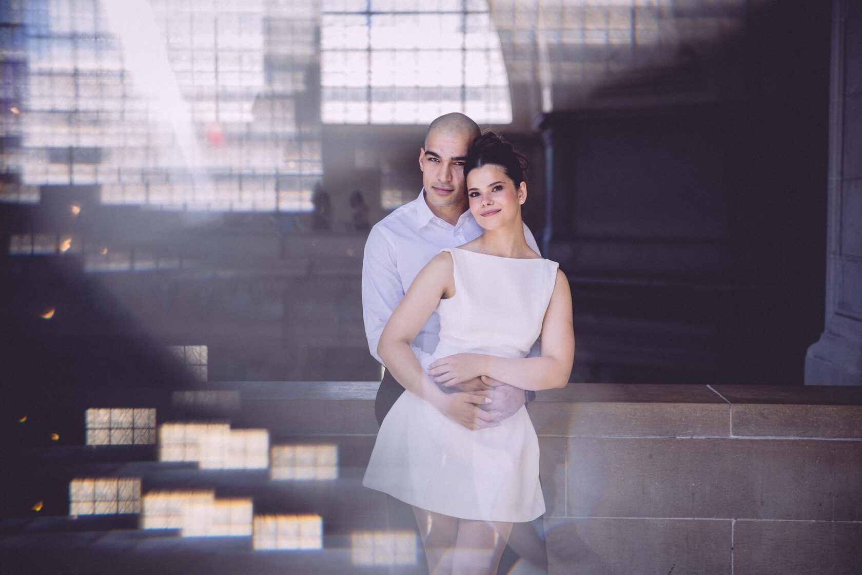 San Francisco City Hall wedding couple