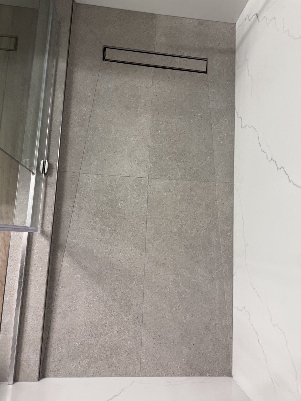 blue shaker cabinets