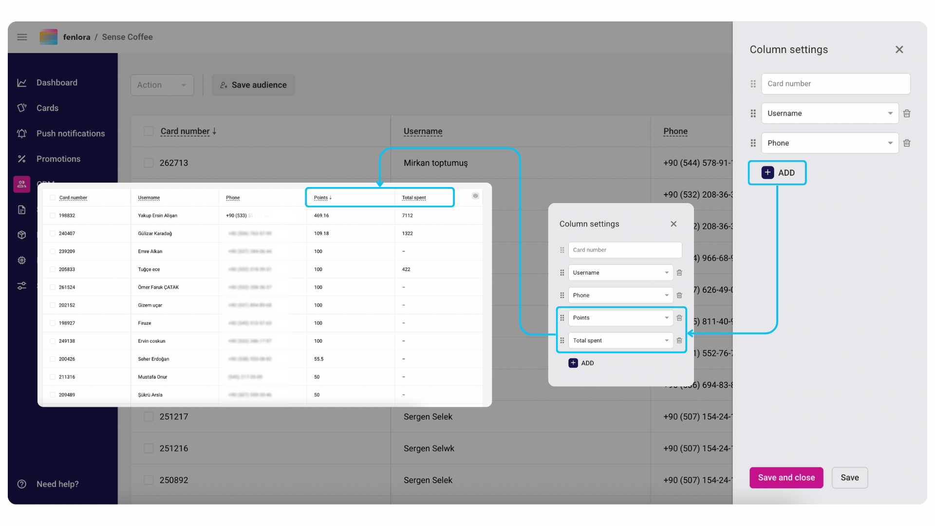 CRM: How the CRM Interface Works