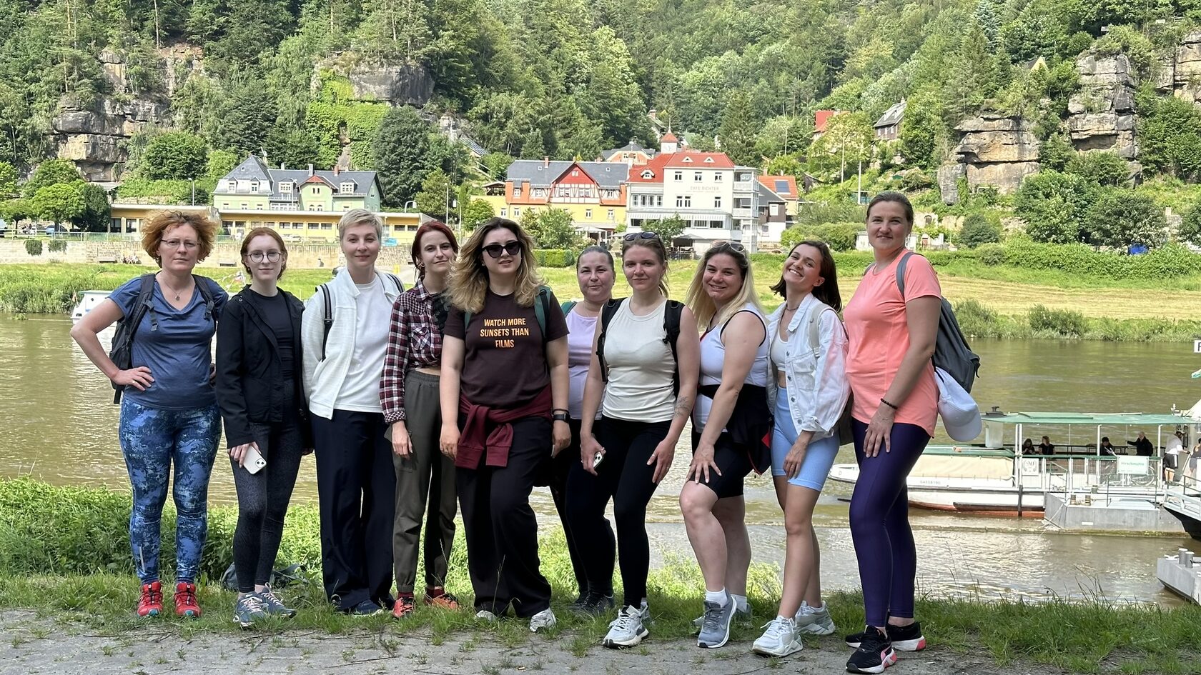 Yoga-Wanderung und Reset in der Sächsischen Schweiz