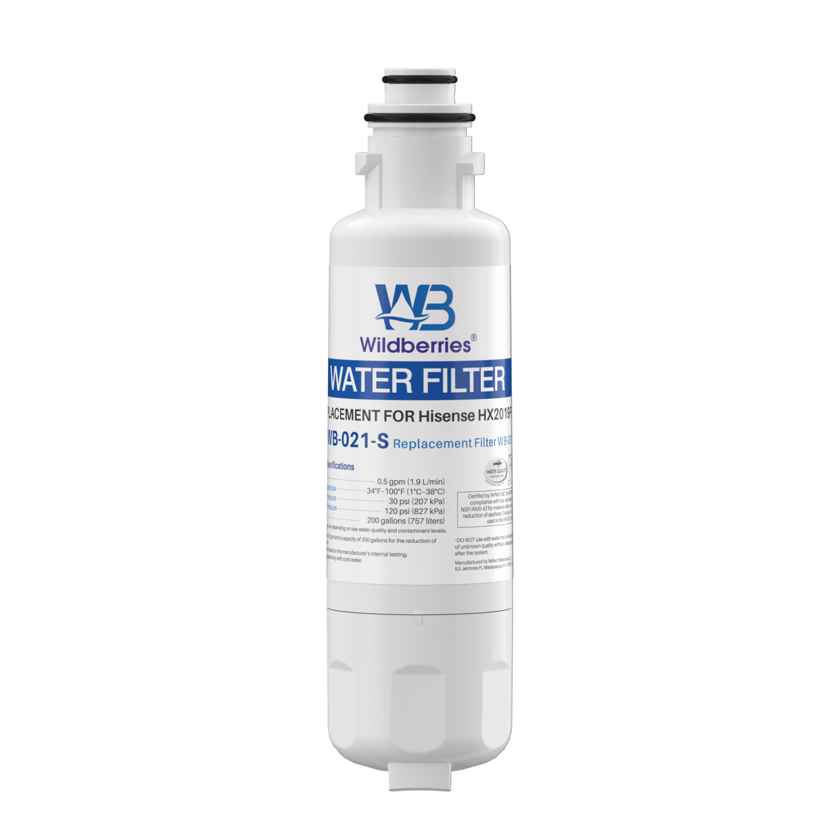 WB-021-S Wildberries Refrigerator Water Filter