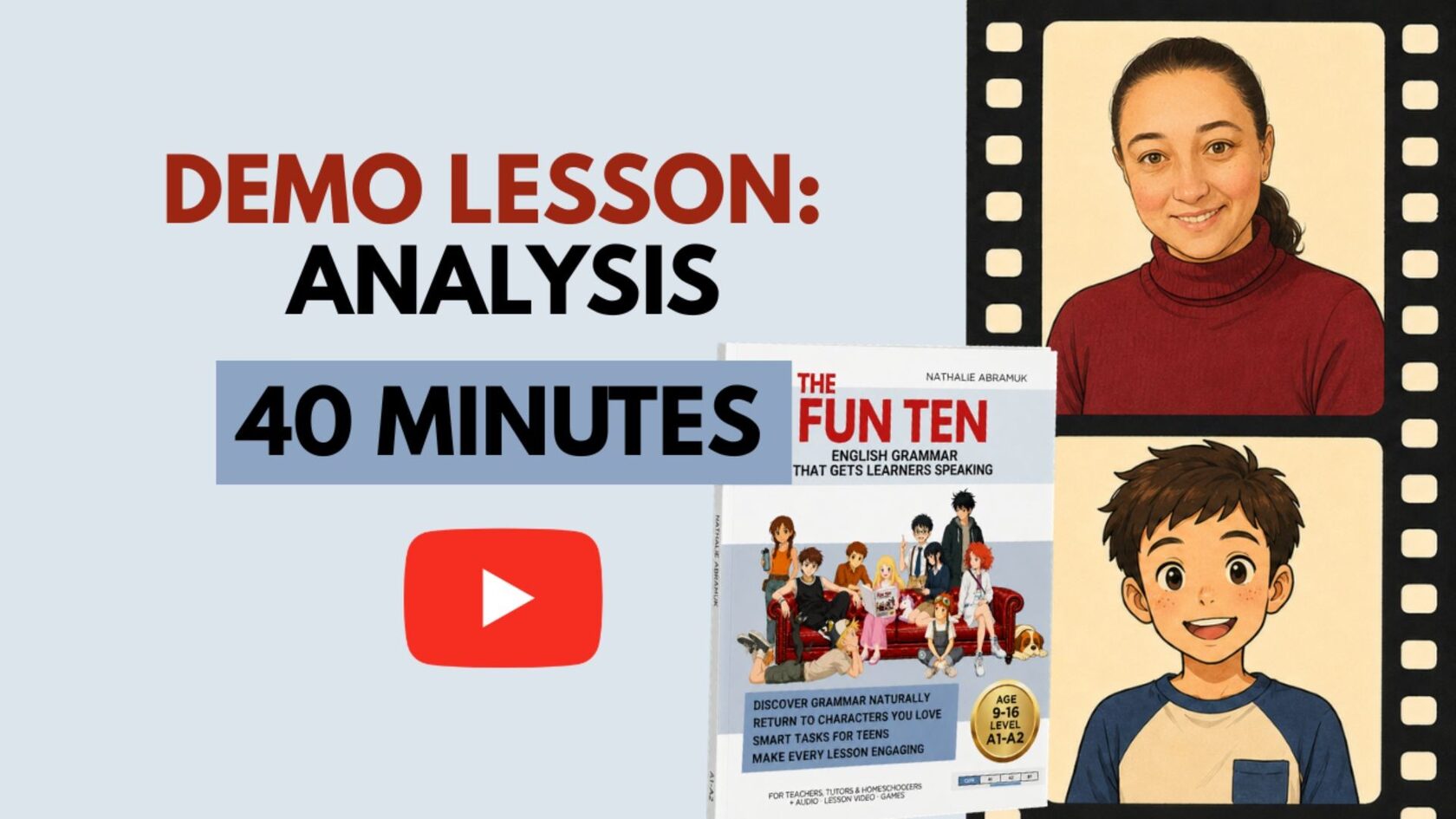 Demo lesson: analysis, 40 minutes
