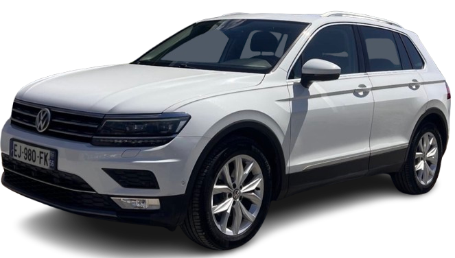 Volkswagen Tiguan blanc