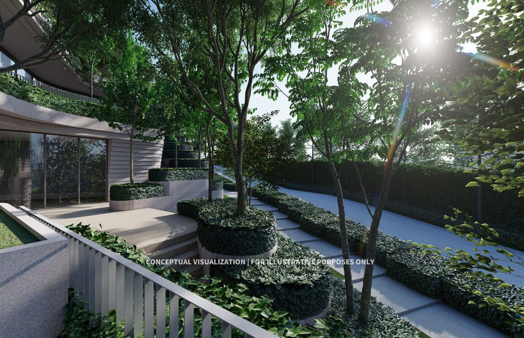 Tropical landscape garden by TROP at Soondri Wongamat