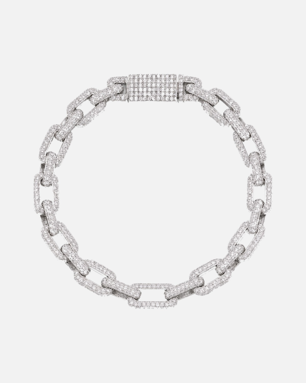 Ledger Bracelet VVS1 Silver 925 Chain ICED KYIV