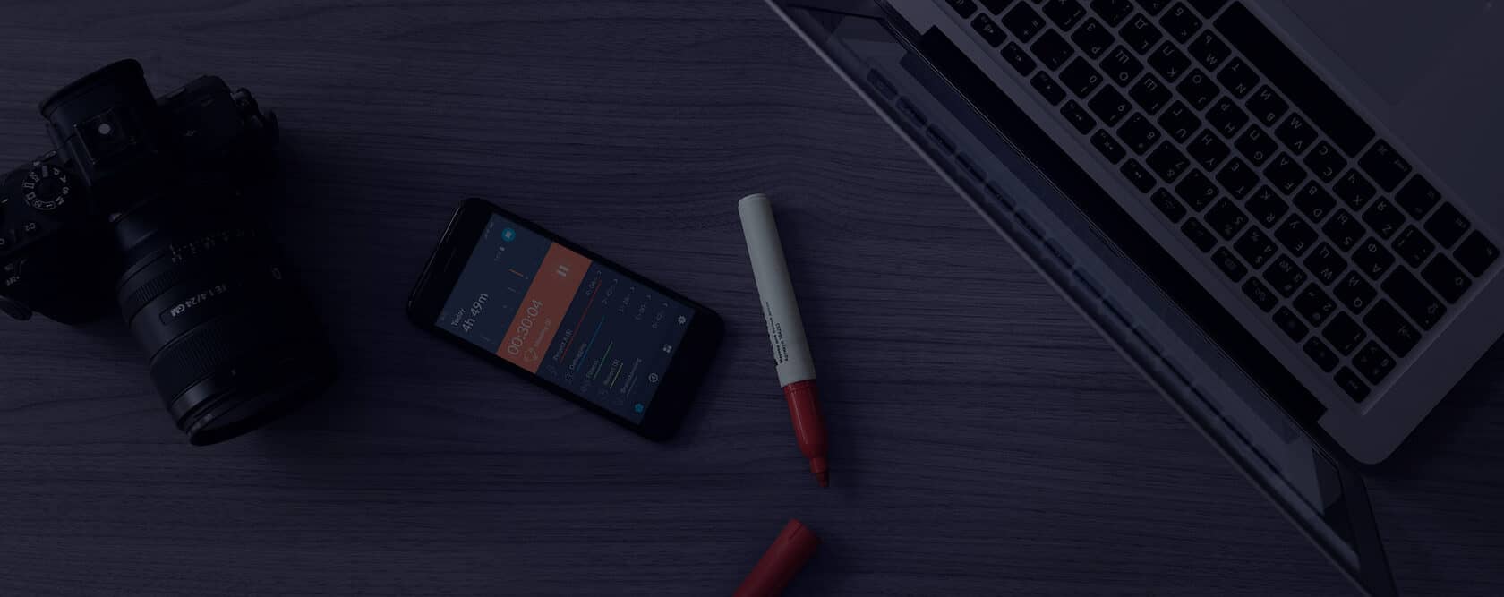 TIMEFLIP2 time tracking app