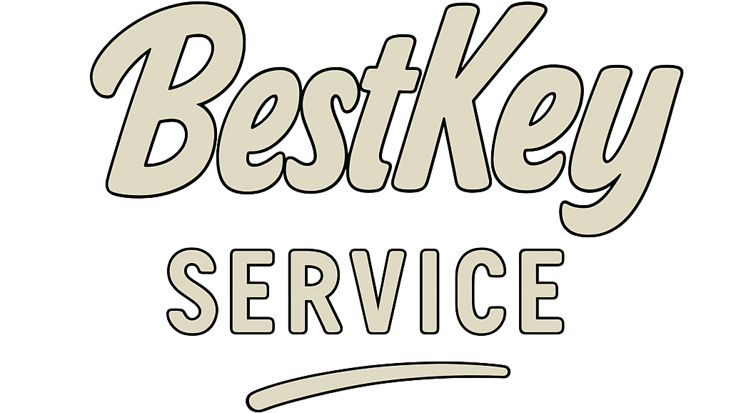 BestKeyService Hawaii logo in stylized font, representing expert car key replacement, programming, and emergency locksmith services across Honolulu, Kapolei, Oahu, and all of Hawaii.