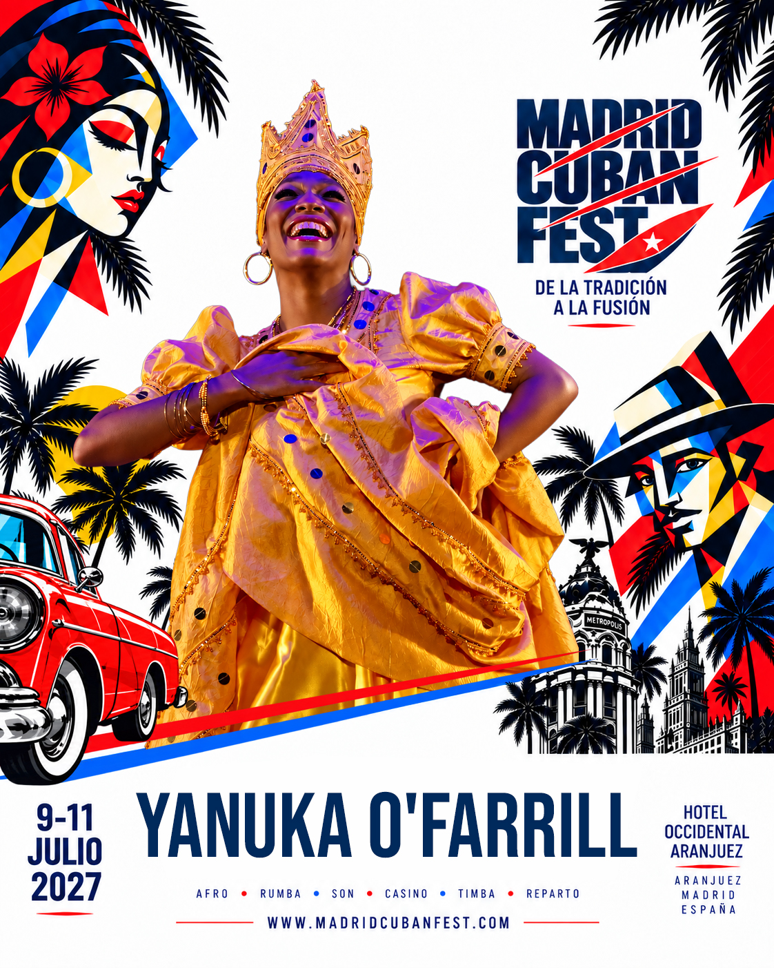 Yanulka O’Farrill — Madrid Cuban Fest 2027