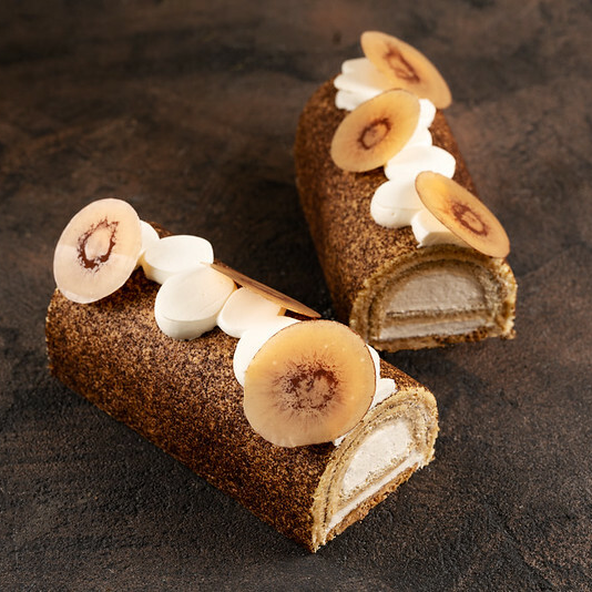 Tiramisu roll cake by Karim Bourgi