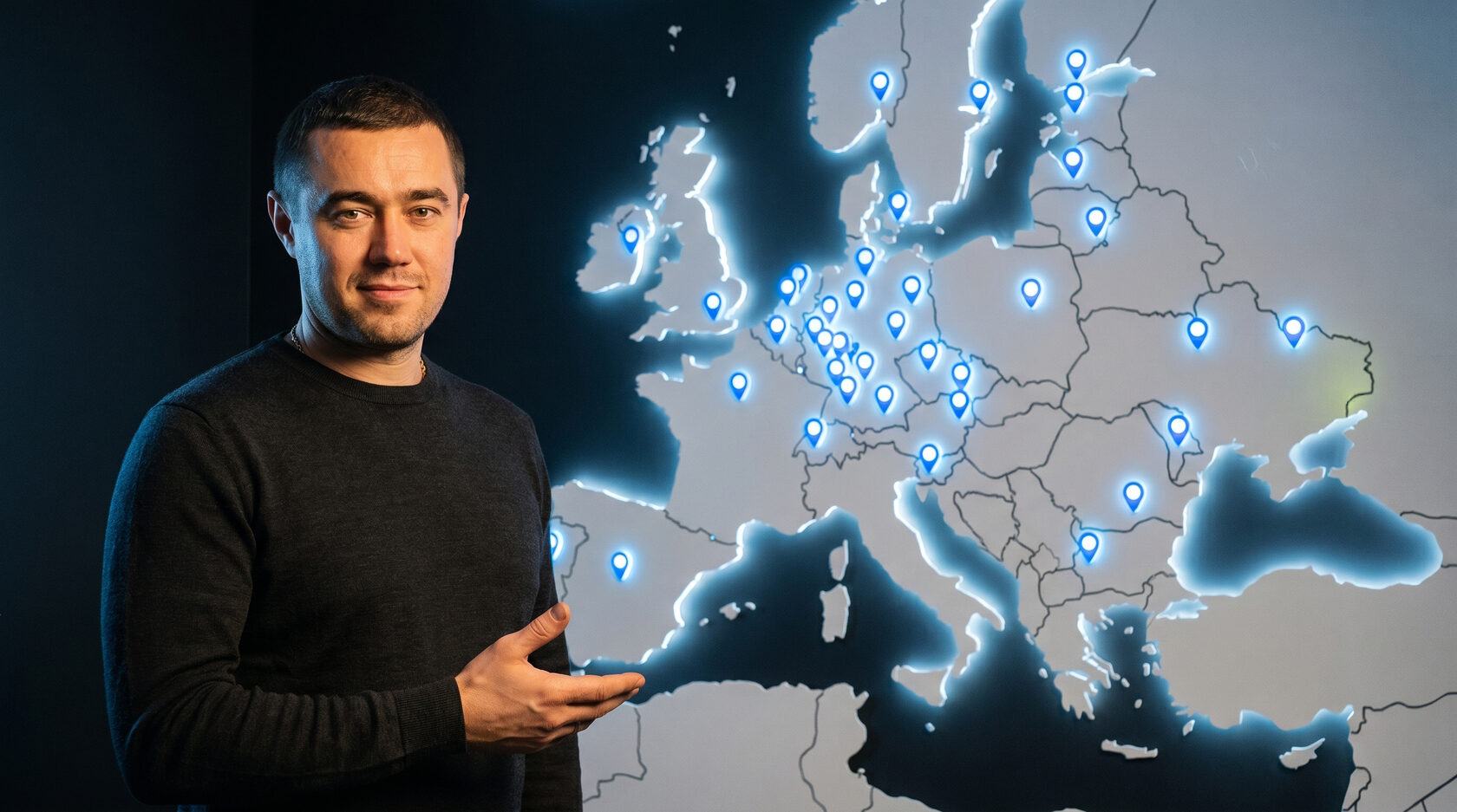 Володимир Матвійчук на сцені інтерв'ю