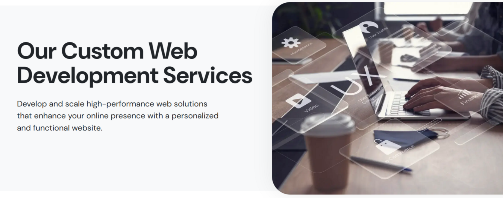 Custom Web Development Services for Your Business | Plus8Soft