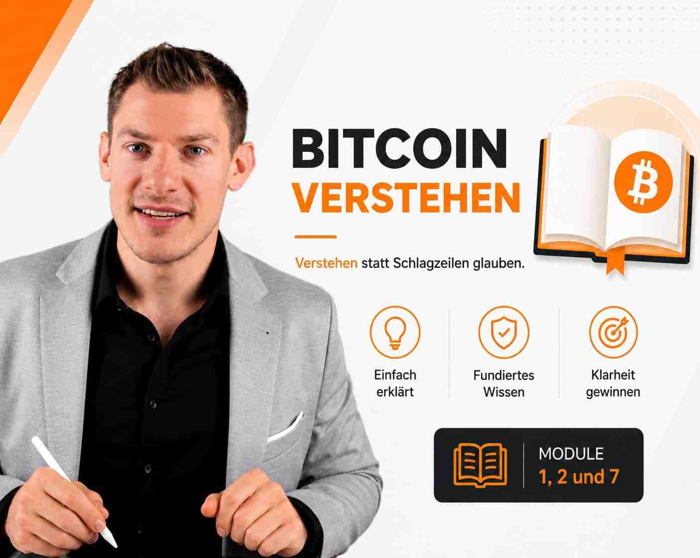 Bitcoin verstehen – Module 1, 2 und 7
