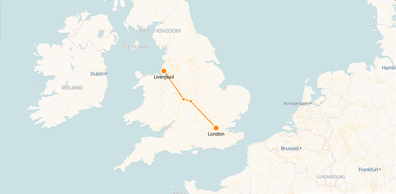 How To Get To Liverpool From London