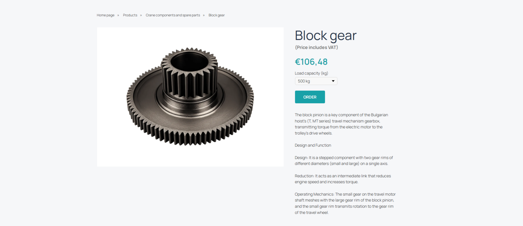 Buy high-quality gear blocks at a great price online on our website