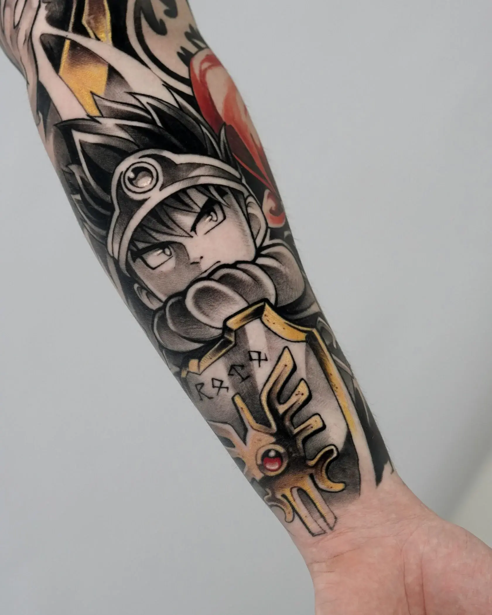 Anime Tattoo - Brennnessel Tattoo Berlin