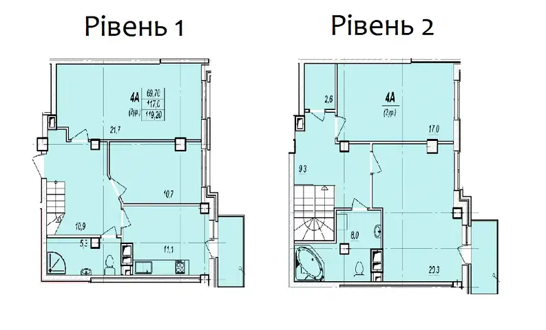 4-комнатная квартира в ЖК Дмитриевский — фото 1