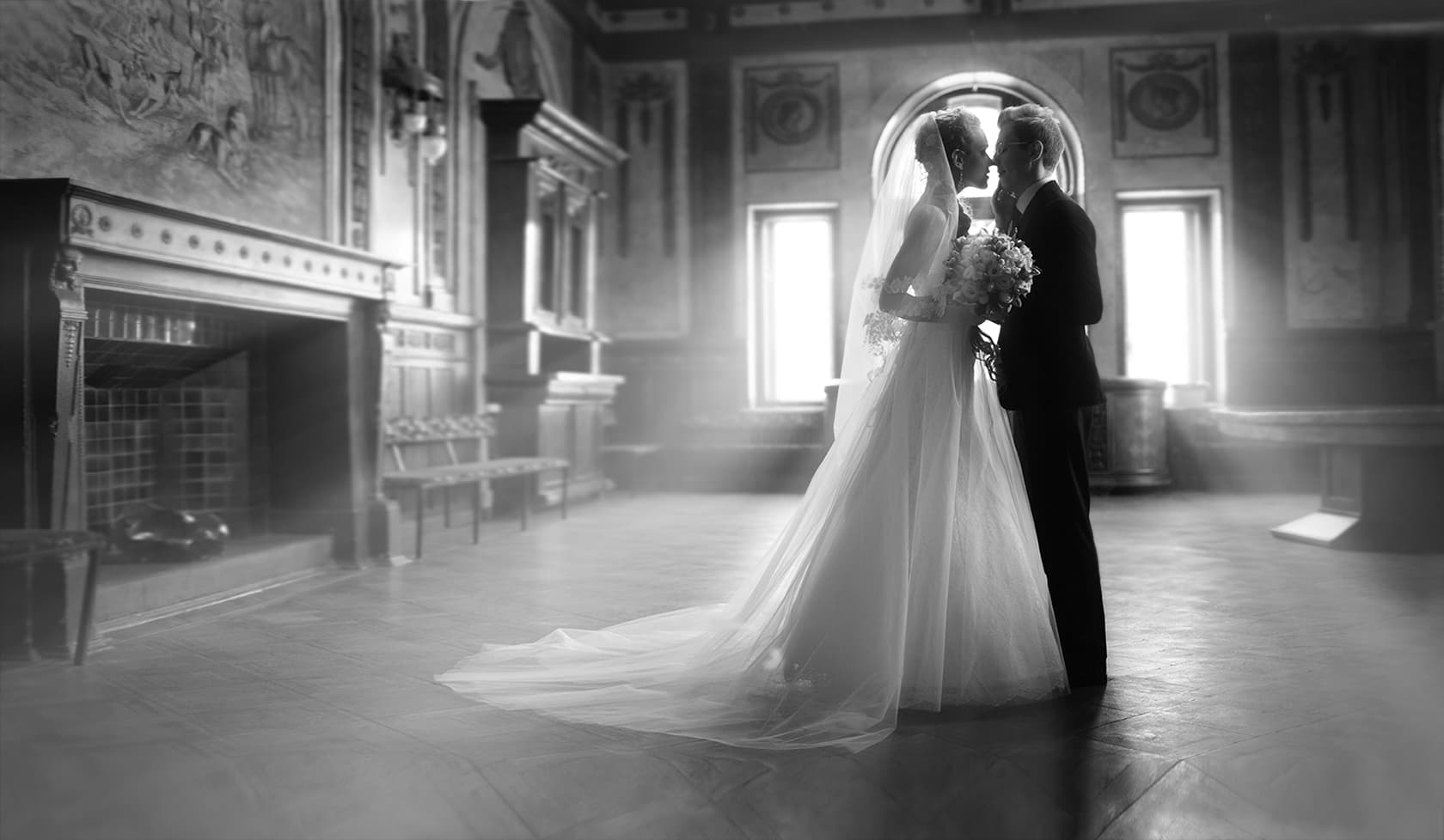  black and white wedding photography capturing by a San Francisco photographer