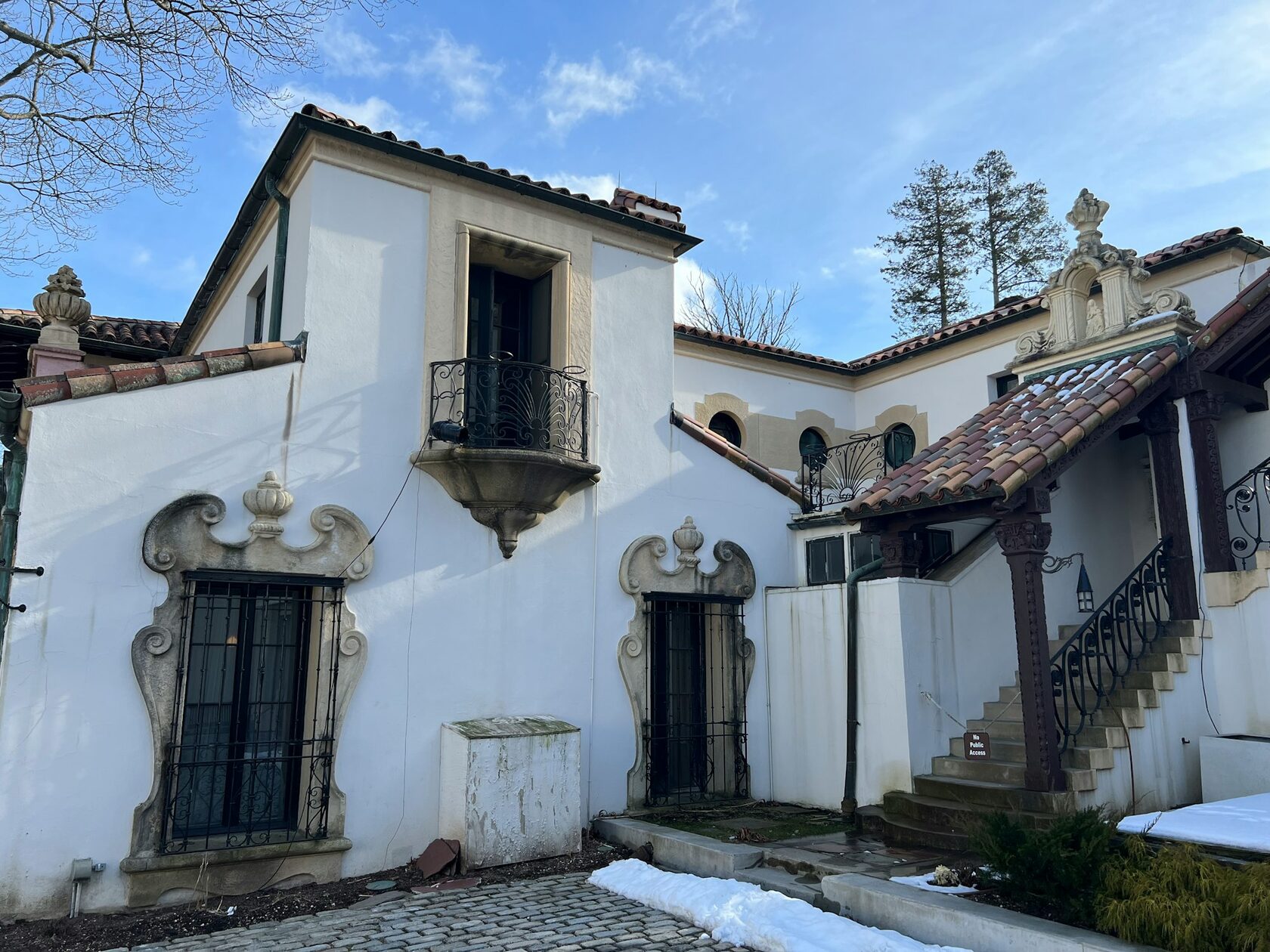 Mediterranean house renovation construction site on the Costa del Sol