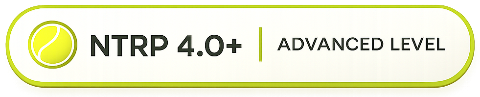NTRP 4.0+ Advanced Level