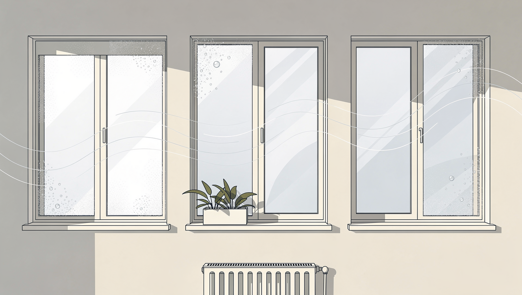 Kontrola oken při převzetí bytu