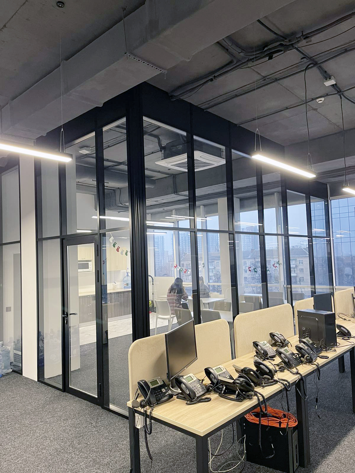 Multi aluminum glass system