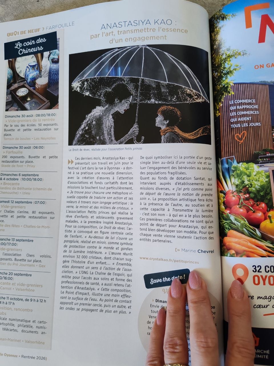Article de Ma(g)ville dans l’édition papier