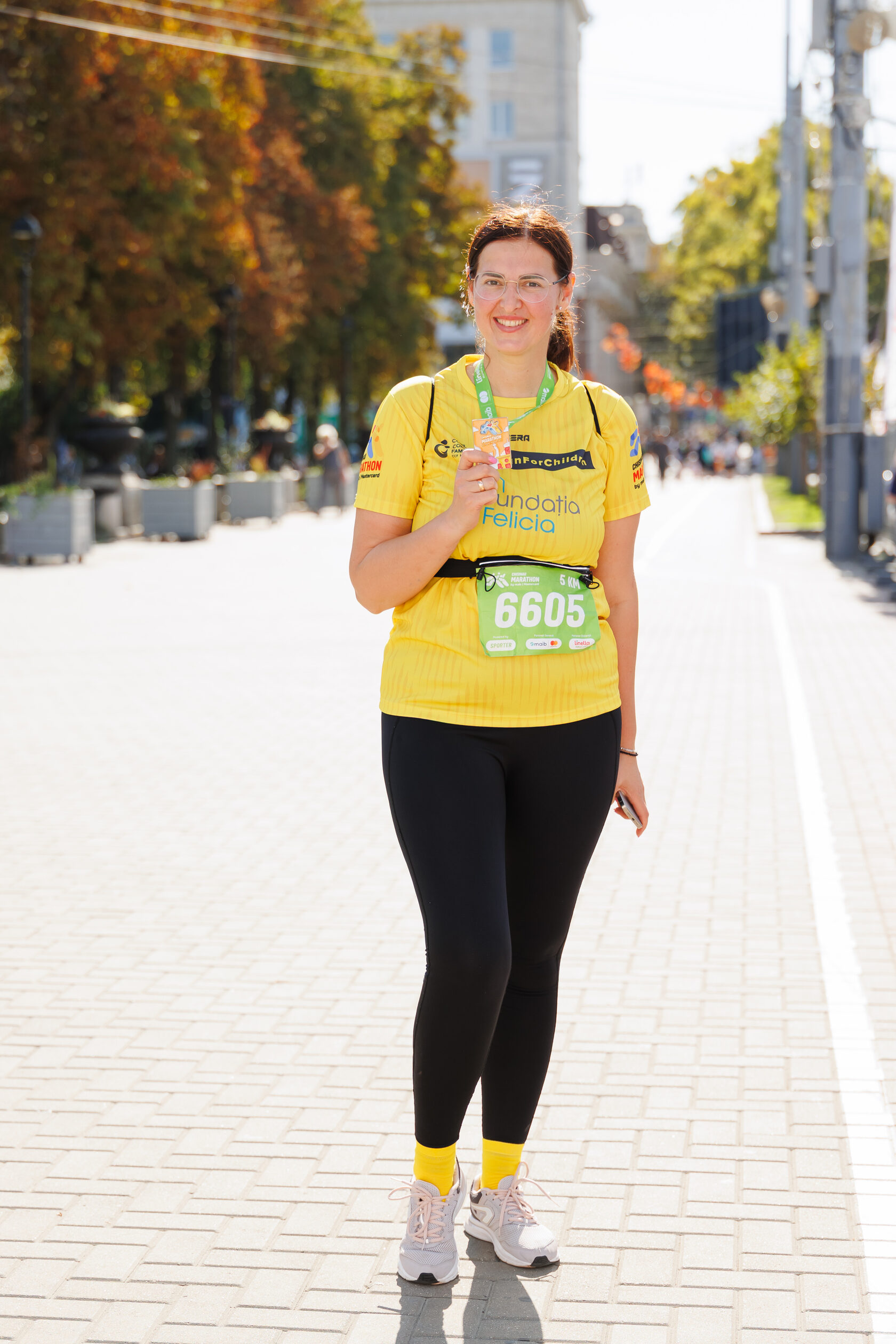 Charity runners