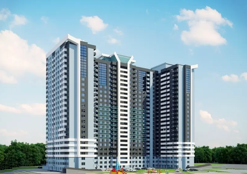 ЖК Sky City в Одессе — внешний вид жилого комплекса