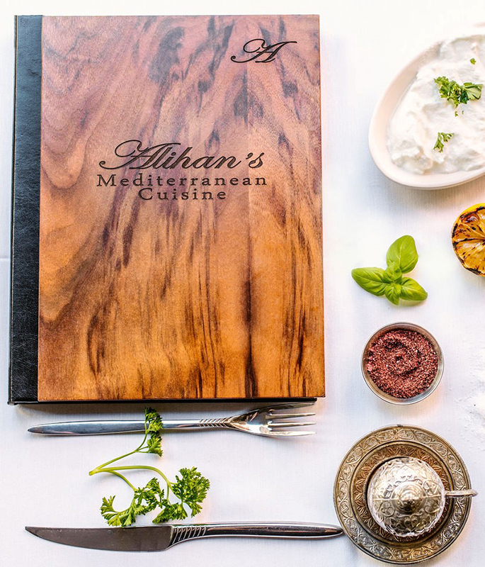 Dining Menu Alihan's Mediterranean Cuisine Downtown Pittsburgh