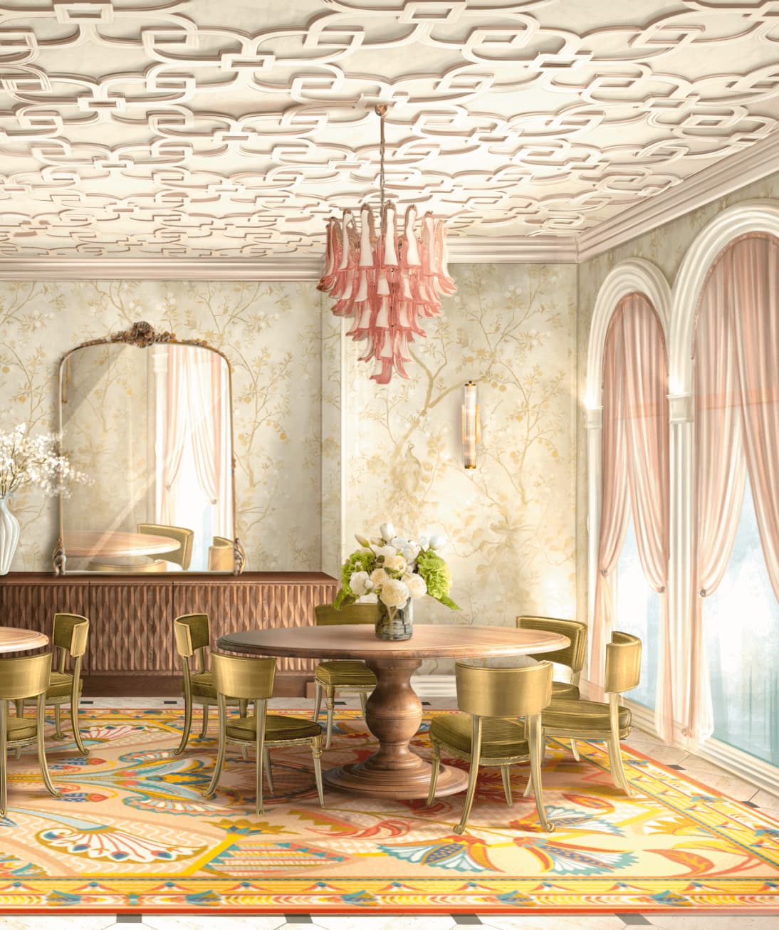 Residential interior or exterior sketch