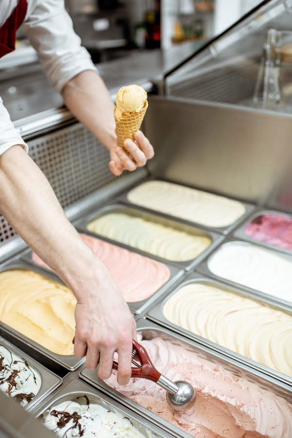 Accessoires glacier et glace artisanale