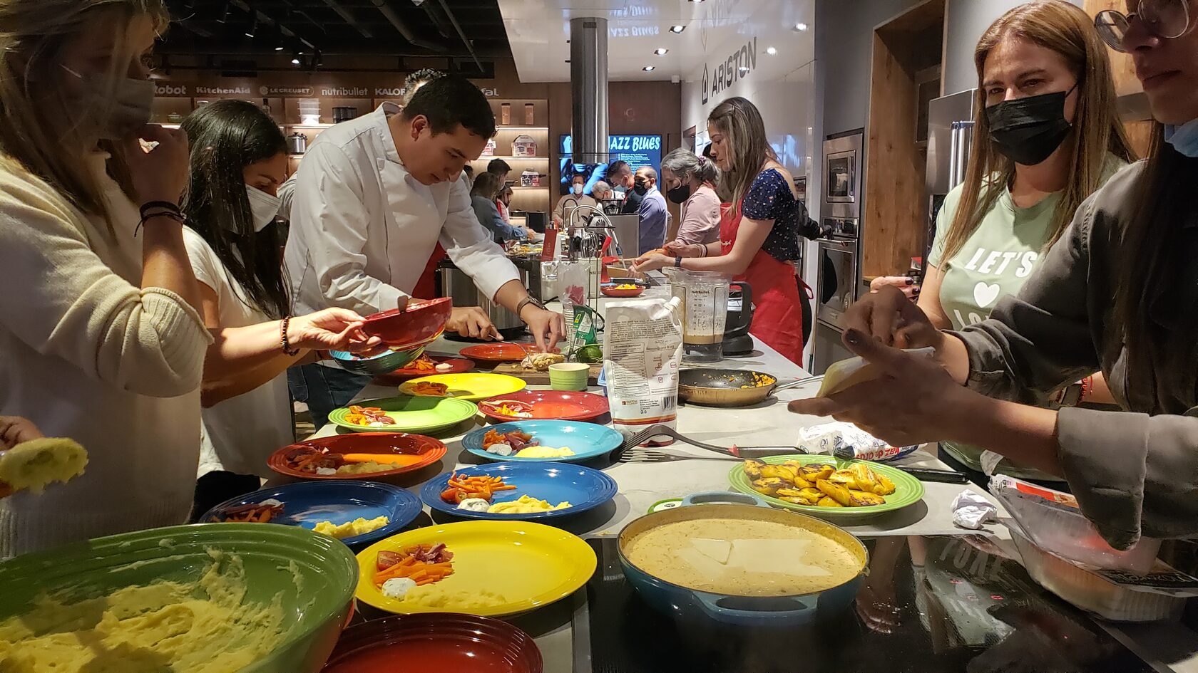 Cooking Team · fotografía real 5