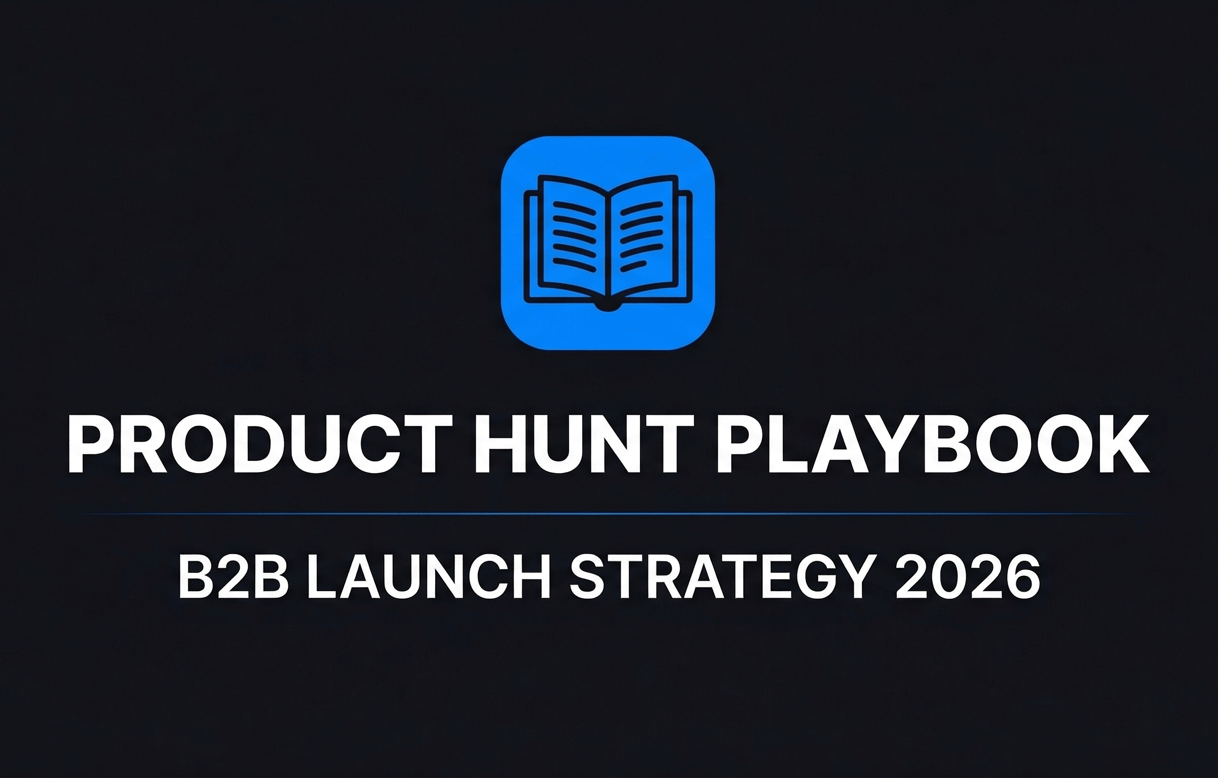 Product Hunt Playbook B2B Launch Strategy 2026