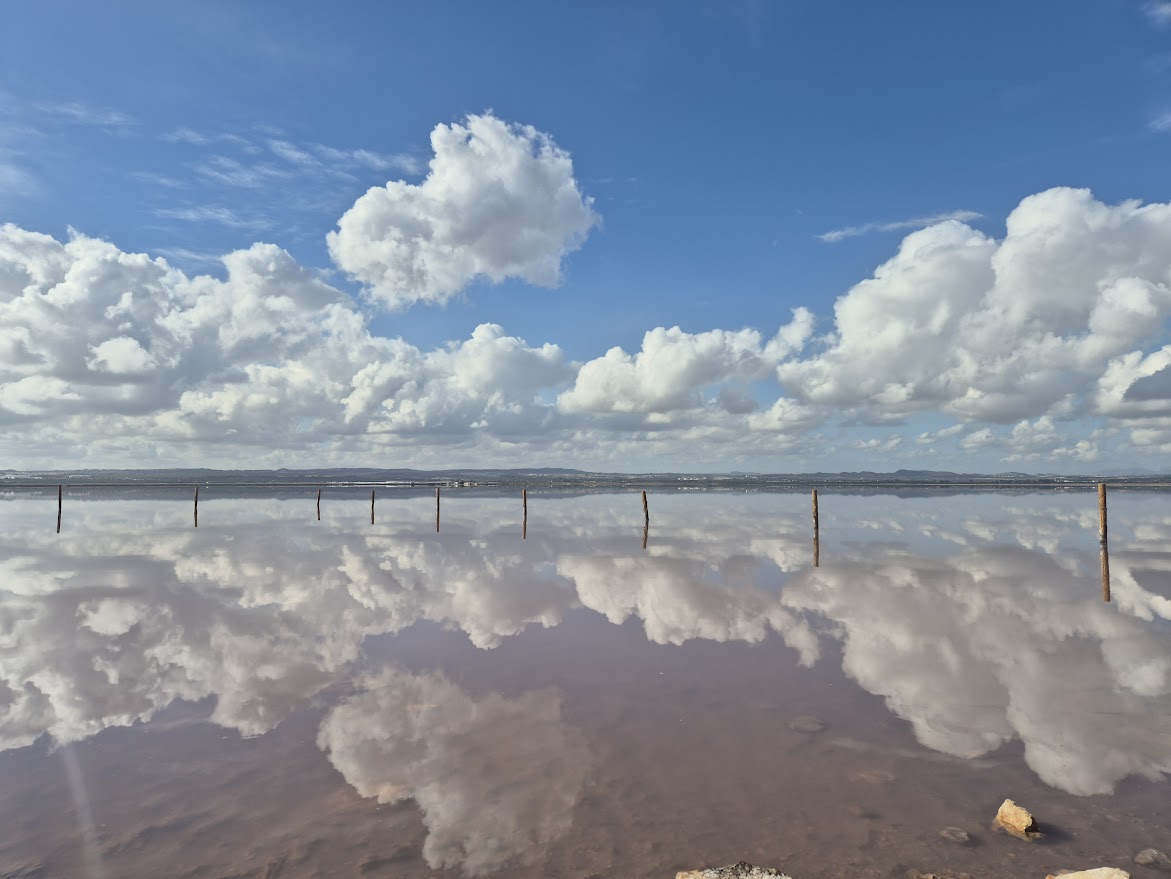 Соленое озеро Торревьехи - внеземная красота