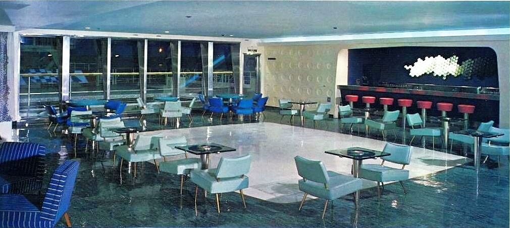 The Veranda Bar that overlooks the pool