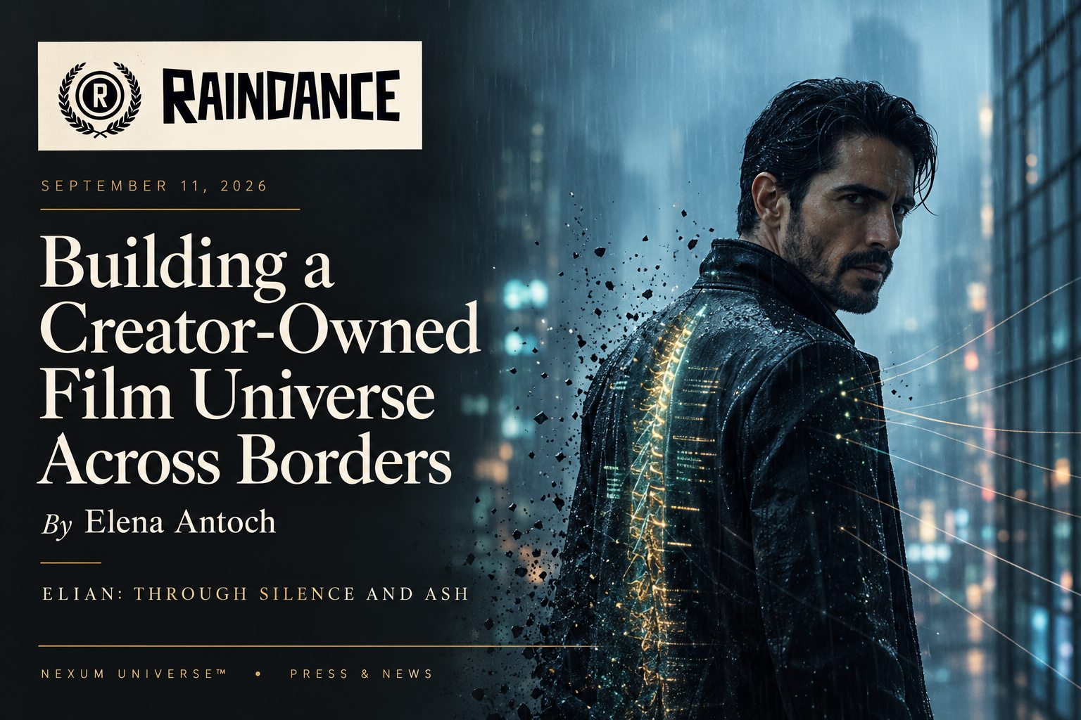 Raindance · Building a Creator-Owned Film Universe Across Borders · By Elena Antoch