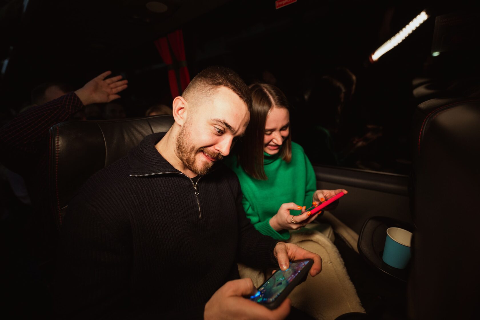 Веселье в автобусе