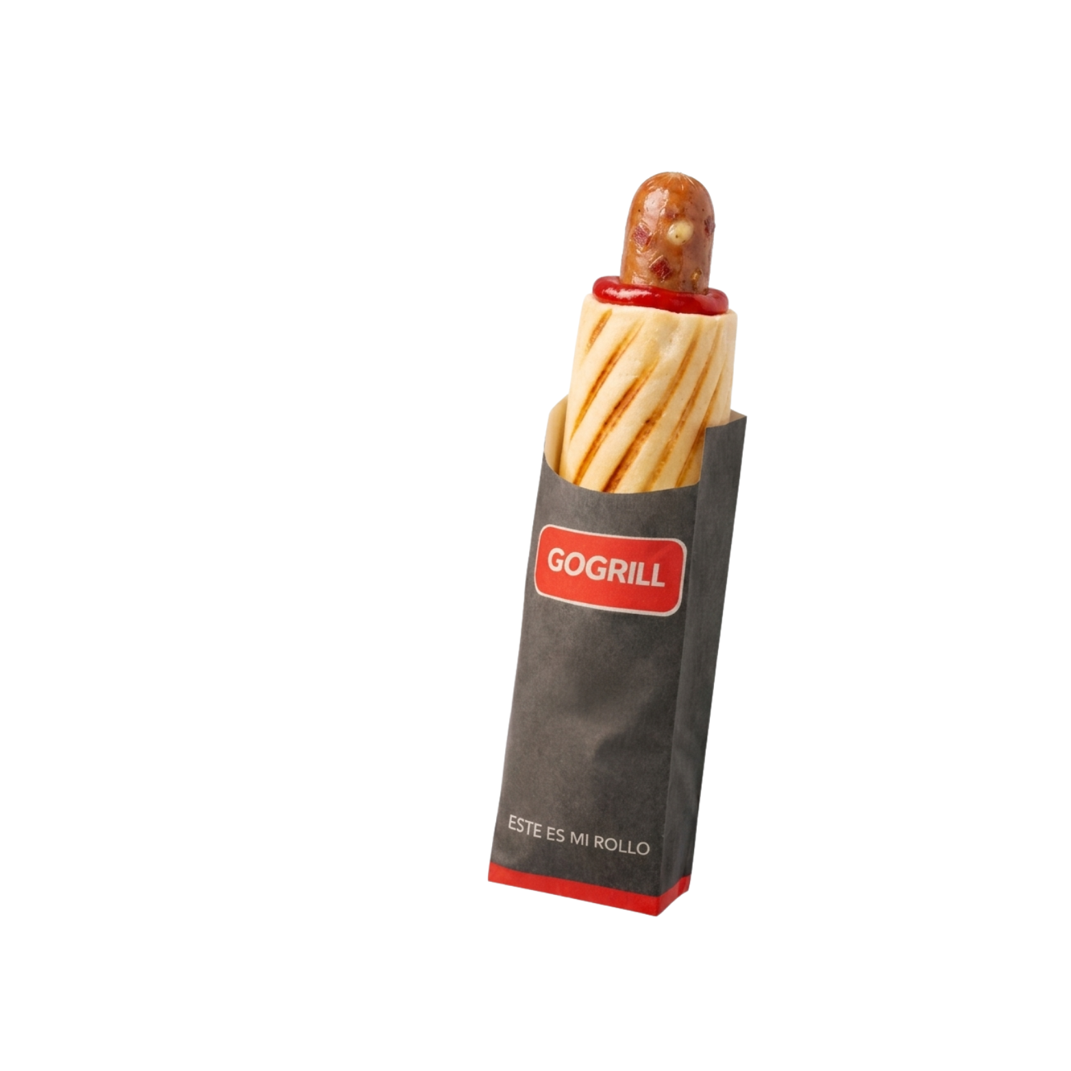 Hot dog premium jamón y queso