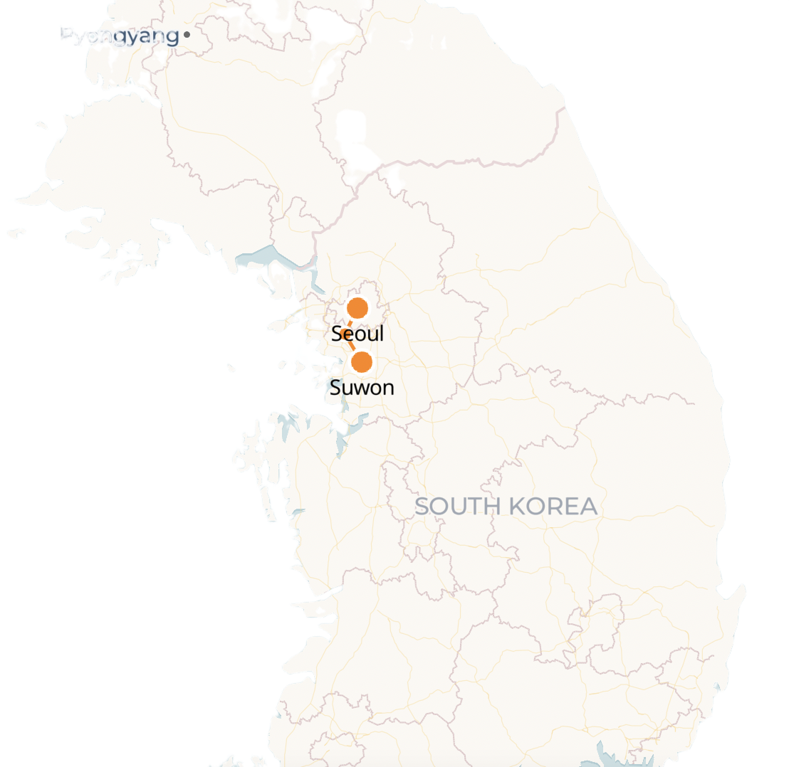 Suwon to Seoul KTX Train | Schedule & Tickets - KTX High Speed Trains