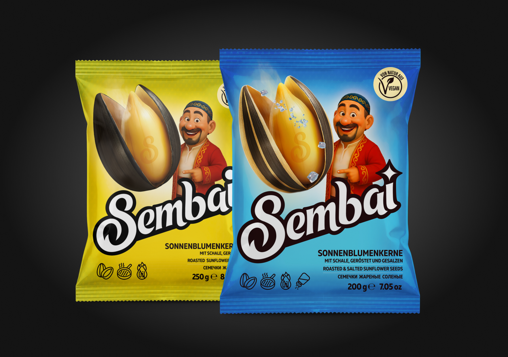 Sembai Sonnenblumenkerne