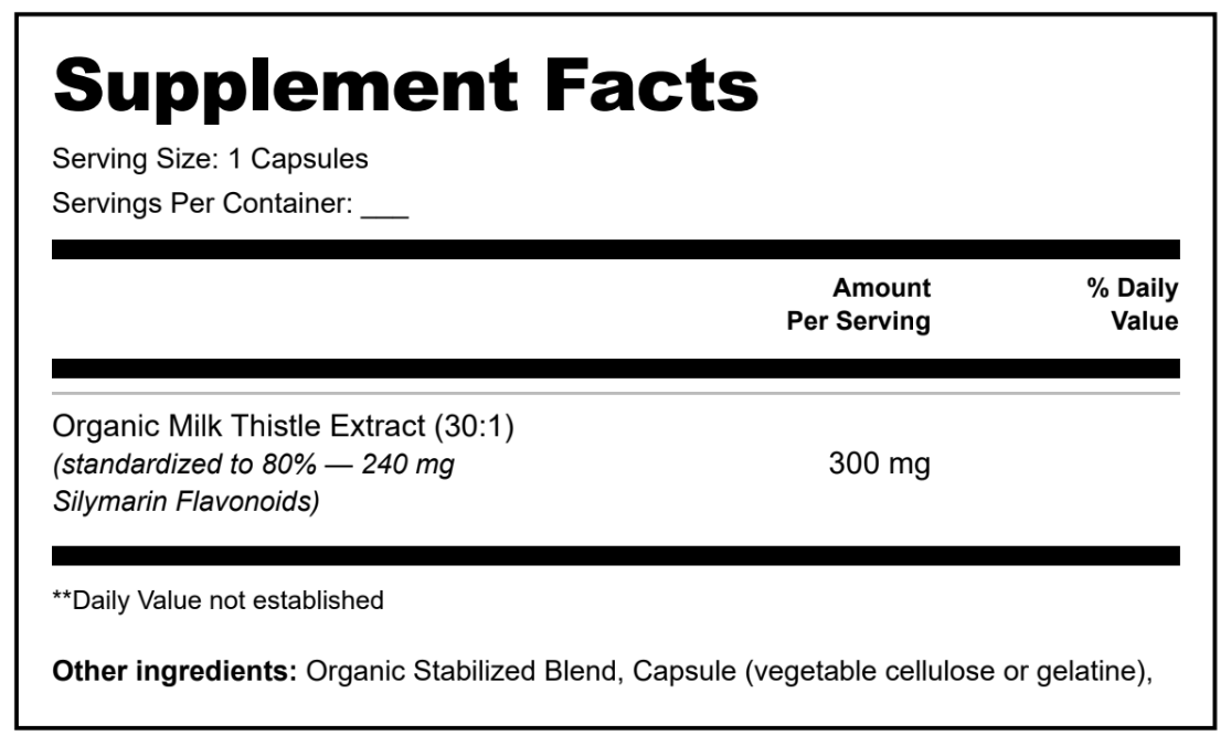 Supplement Facts