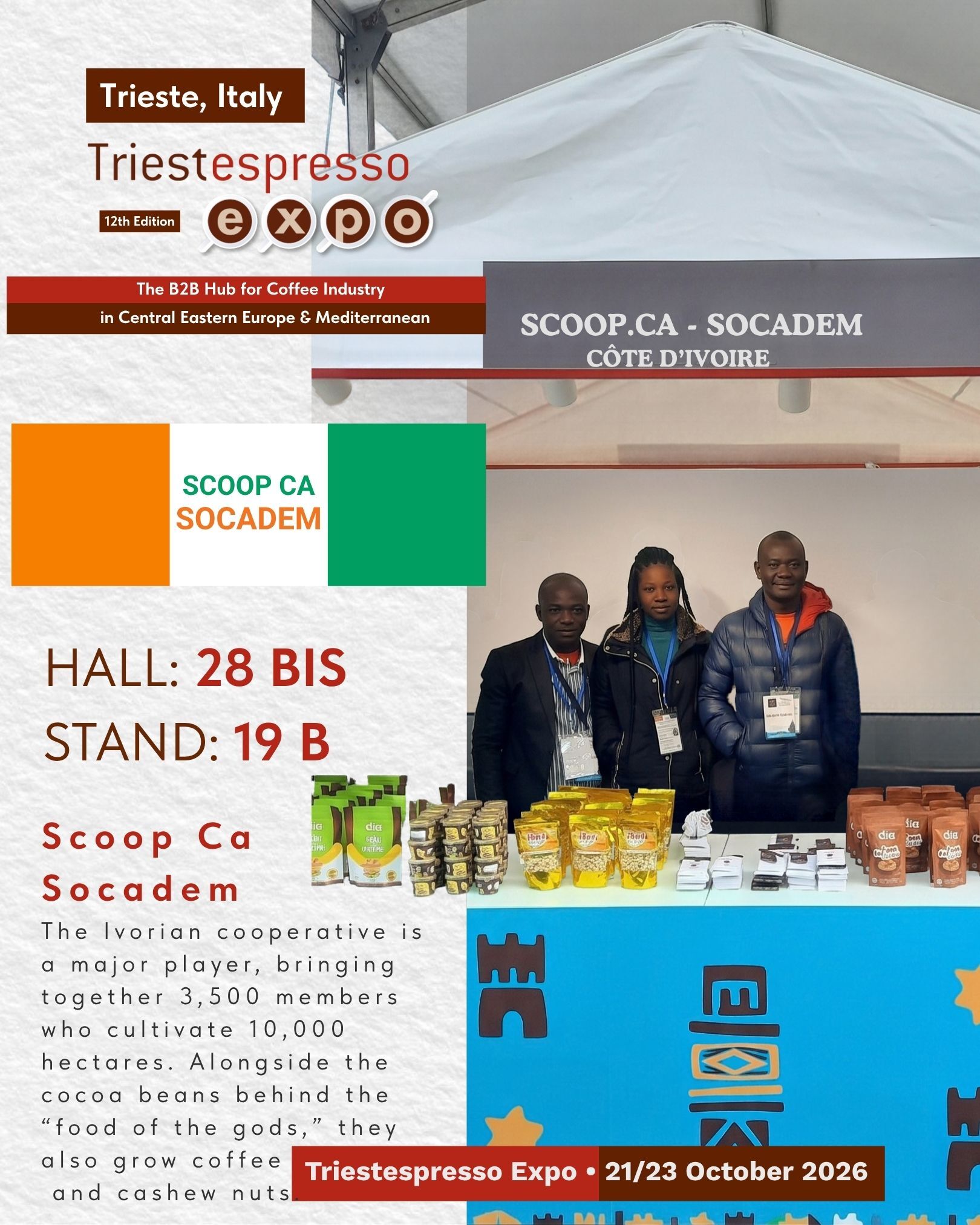 Scoop Ca Socadem - Stand Triestespresso Expo