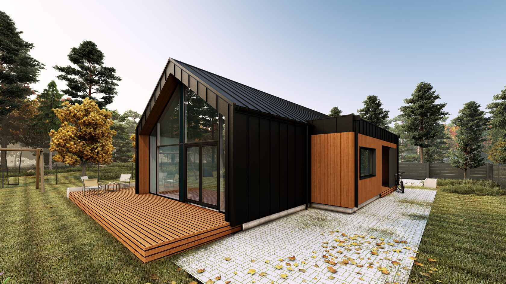 Лабинска быстровозводимый дом экстерьер Лабинска быстровозводимый дом экстерьер