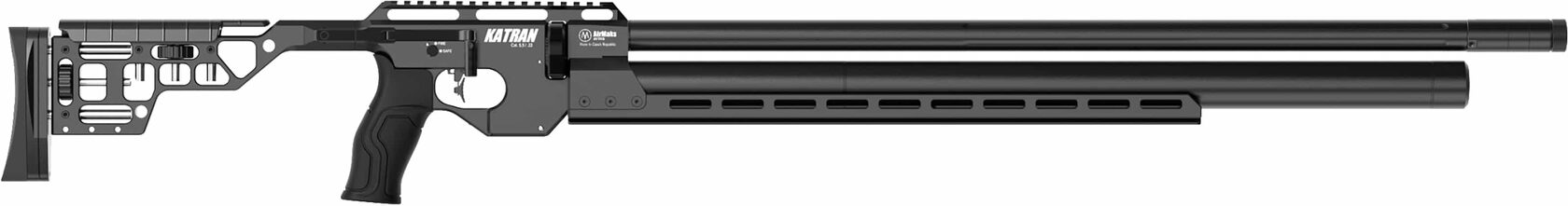 AirMaks Katran NX HP extra high-power pro version PCP air rifle black color
