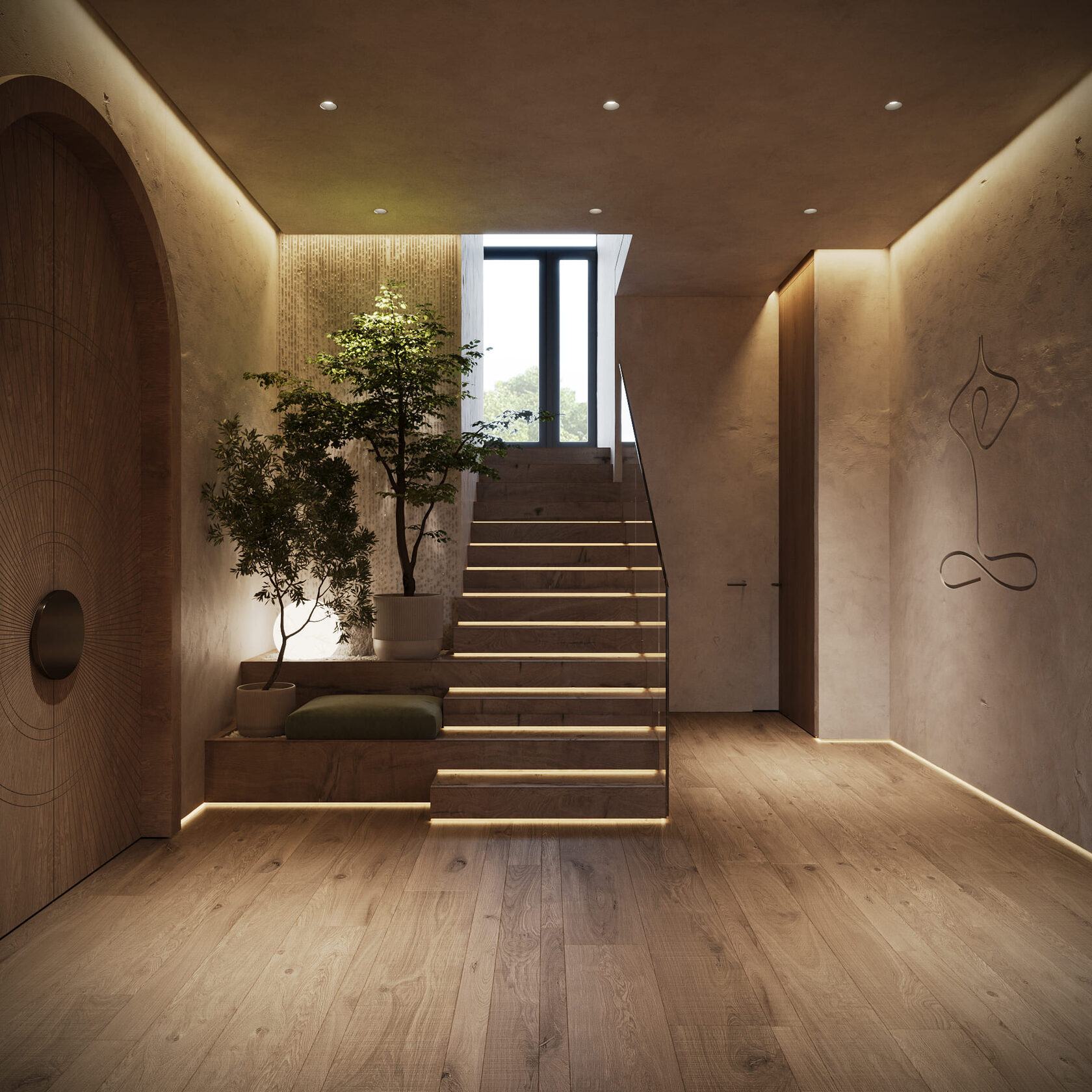 Yoga Center interior detail 6